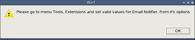 obnoxious MailNotifier post-installation dialog